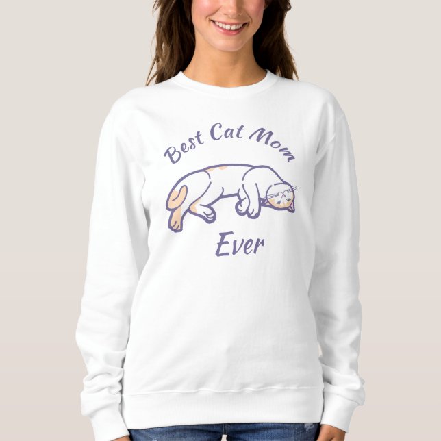 Camiseta Melhor Mãe De Gato (Frente)