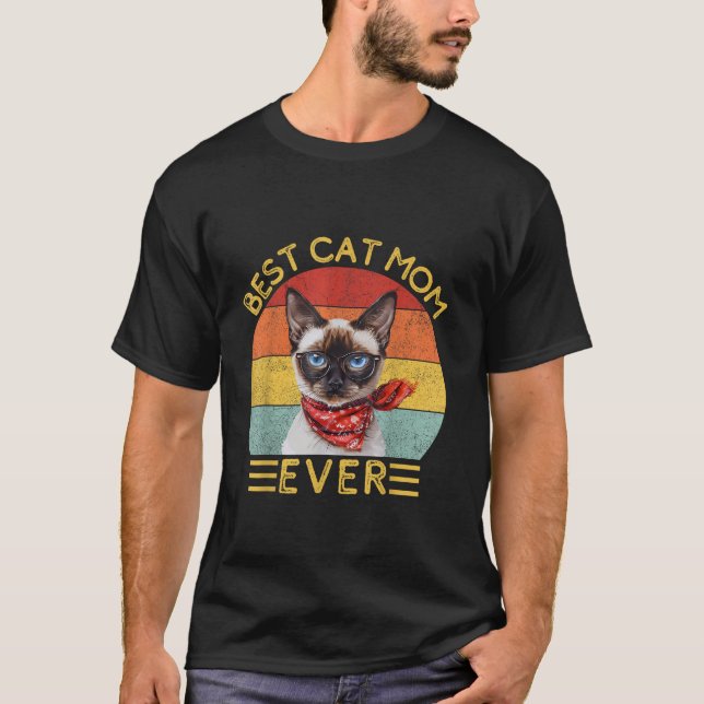 Camiseta Melhor Mãe De Gato (Frente)