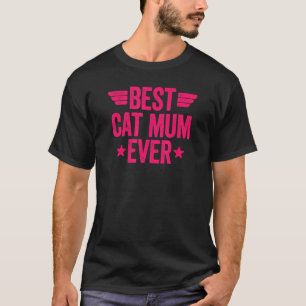 Camiseta Melhor Mãe de Gato de Sempre 9