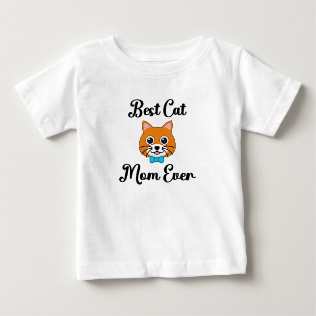 Camiseta Melhor Mãe de Gato de Todos os Tempos (Frente)