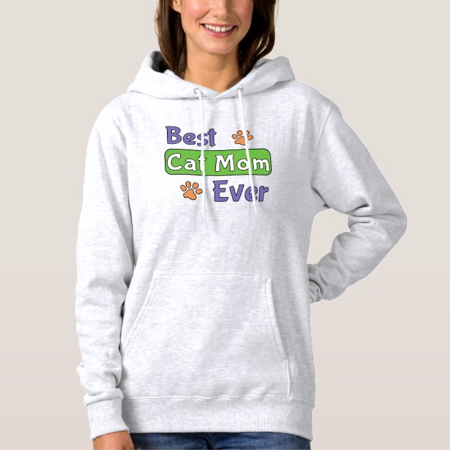 Camiseta Melhor Mãe de Gato de Todos os Tempos (Frente)