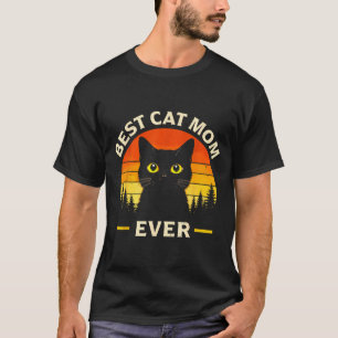 Camiseta Melhor Mãe de Gato de Todos os Tempos para Criança