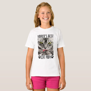 Camiseta Melhor Mãe de Gato do Mundo