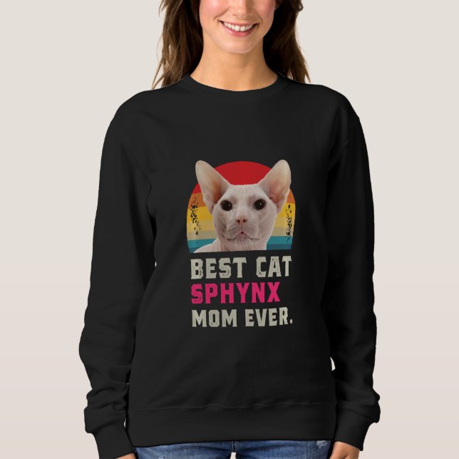 Camiseta Melhor Mãe De Gato Sphynx (Frente)