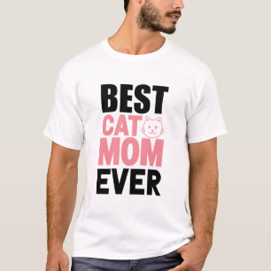 Camiseta Melhor mãe de gatos