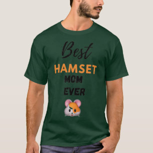 Camiseta Melhor mãe de hamster