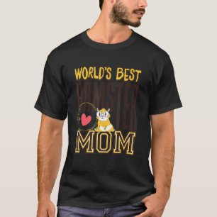 Camiseta Melhor Mãe De Hamster Do Mundo Para Hamster