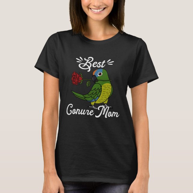 Camiseta Melhor Mãe de Papagaio Eu Pechincha Conure (Frente)