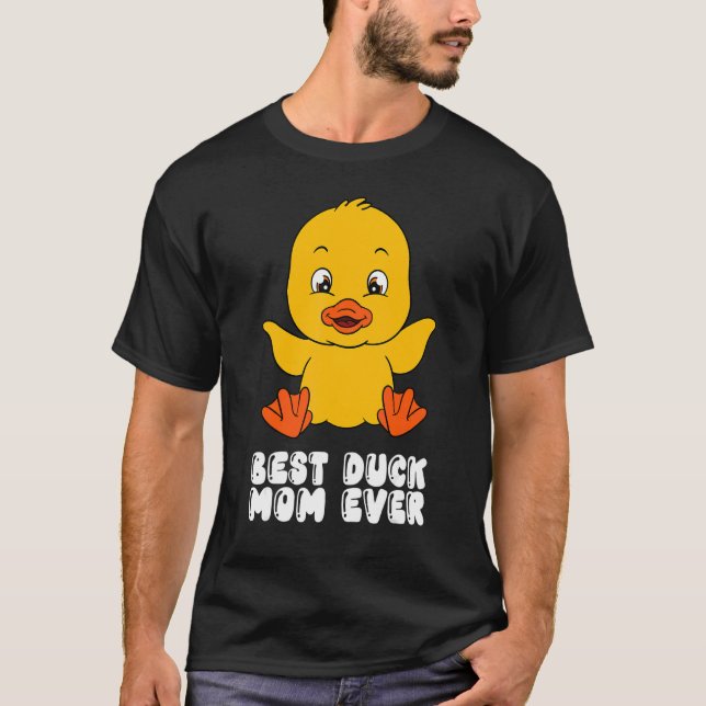 Camiseta Melhor Mãe de Pato de Todos (Frente)