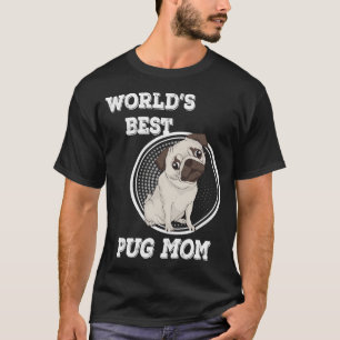 Camiseta Melhor Mãe de Pug do Mundo