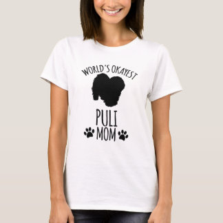 Camiseta Melhor Mãe de Puli do Mundo - Mãe de Cachorro