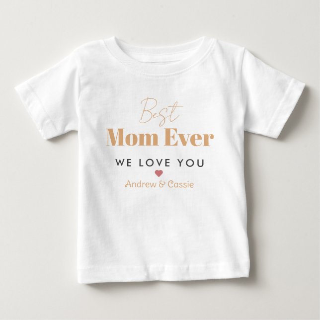 Camiseta Melhor mãe de sempre (Frente)