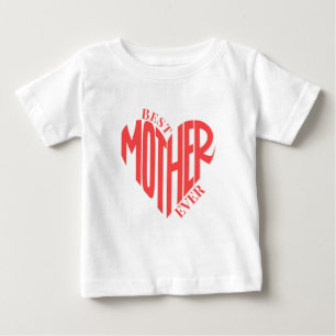 Camiseta Melhor Mãe de Sempre, Nome Personalizado Coração