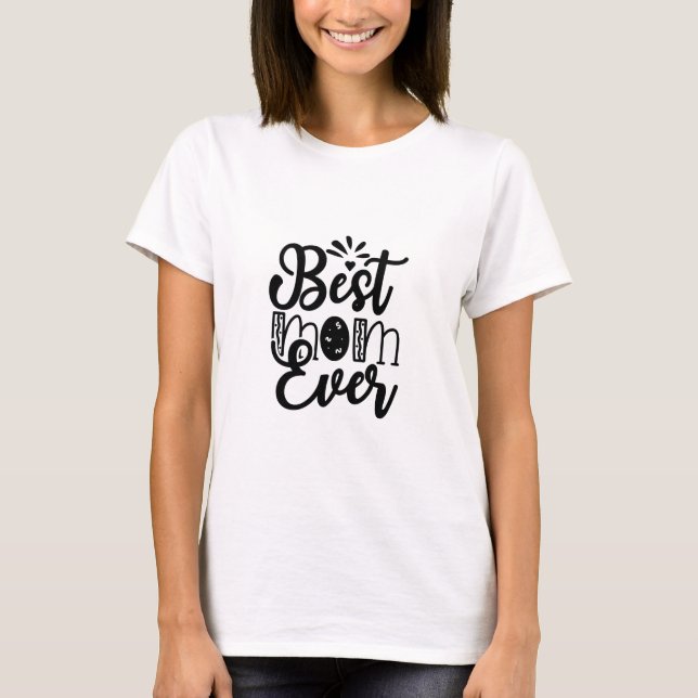 CAMISETA MELHOR MÃE DE TODAS (Frente)