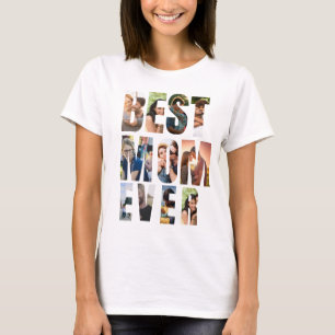 Camiseta Melhor Mãe de Todas as Vezes Modelo de Espaço Re