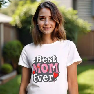 Camiseta Melhor Mãe De Todos Os tempos - Dia de as mães Ins