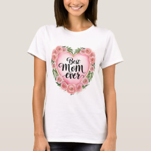 Camiseta Melhor Mãe de Todos os tempos - Fim de Dia das Mãe