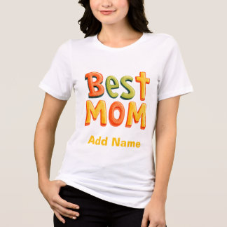 Camiseta Melhor Mãe de Todos os Tempos - Presente Colorido 