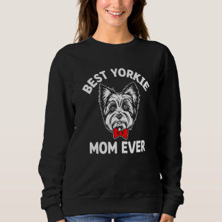 Camiseta Melhor Mãe de Yorkie de Todos os Tempos Humor de M