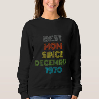 Camiseta Melhor Mãe Desde Dezembro De 1970 Legal Presente