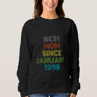 Camiseta Melhor Mãe Desde Janeiro De 1998 Legal Presente