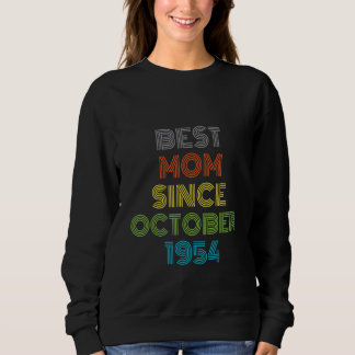 Camiseta Melhor Mãe Desde Outubro De 1954 Legal Presente
