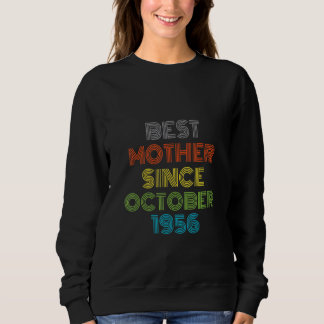 Camiseta Melhor Mãe Desde Outubro De 1956 Presente Legal