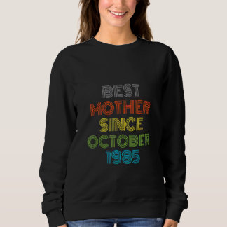 Camiseta Melhor Mãe Desde Outubro De 1985 Presente Legal