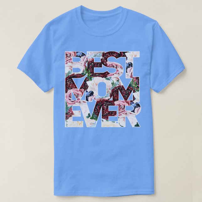 Camiseta Melhor Mãe Dia de as mães (Frente do Design)