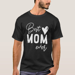 Camiseta Melhor Mãe Dia de as mães Feliz