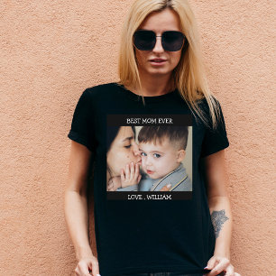 Camiseta Melhor Mãe Dia de as mães Foto Personalizada Mãe P