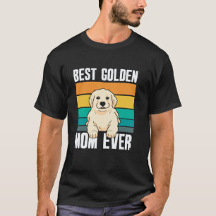 Camiseta Melhor Mãe do Golden Retriever de Todos os Tempos