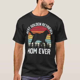 Camiseta Melhor Mãe do Golden Retriever Mãe de Cachorro Gol