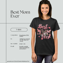 Camiseta Melhor Mãe do Mundo