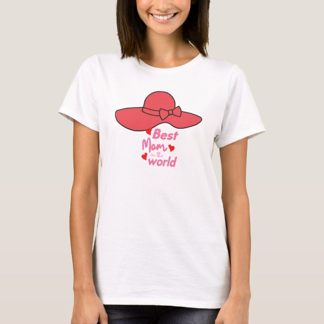 Camiseta Melhor Mãe do Mundo (Frente)