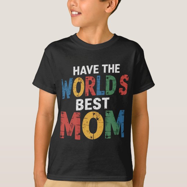 Camiseta Melhor mãe do mundo (Frente)