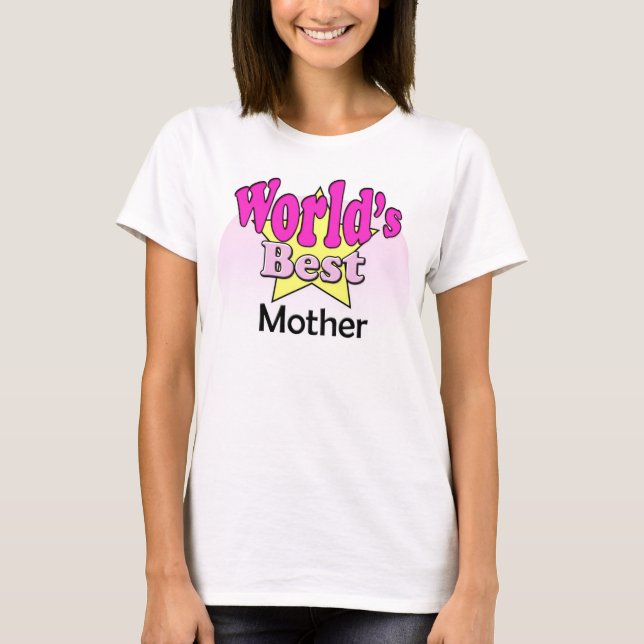 Camiseta Melhor Mãe do Mundo (Frente)