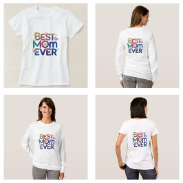 Camiseta Melhor Mãe do Mundo Corações e Flores