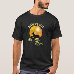 Camiseta Melhor Mãe do Mundo para o Great Dane - Mama Great