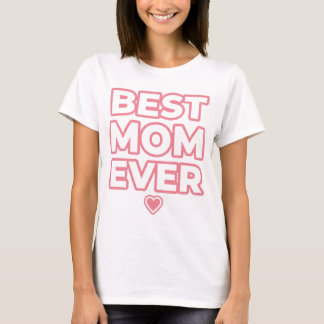 Camiseta Melhor Mãe do Mundo | Presente do Dia das