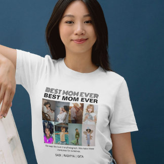 Camiseta Melhor Mãe do Mundo Simples Moderna 8 Fotos