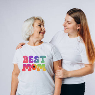 Camiseta Melhor Mãe Elegante Mãe Lover