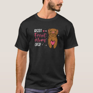 Camiseta Melhor Mãe Ferret Nunca