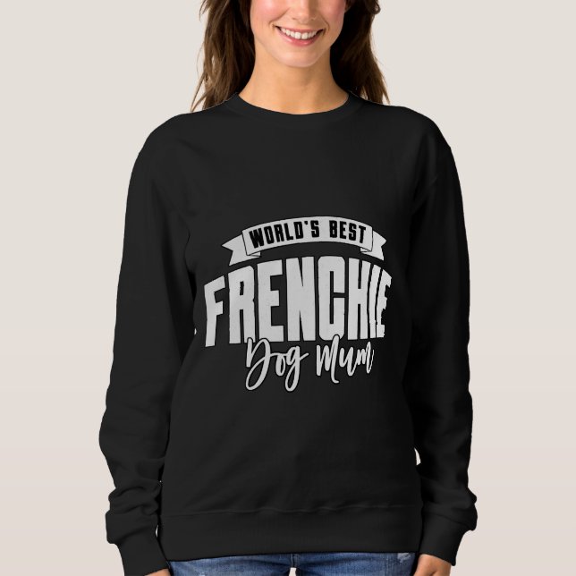 Camiseta Melhor Mãe Francesa de Cachorro (Frente)