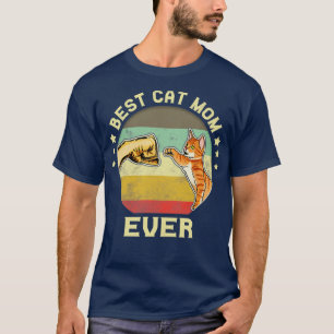 CAMISETA MELHOR MÃE GATO DE TODOS OS MOMENTOS