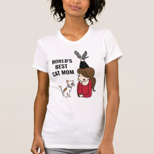 Camiseta Melhor Mãe Gato do Mundo