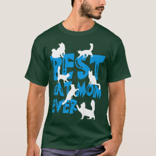 Camiseta Melhor Mãe Gato Já Mães Amante de os animais Premi