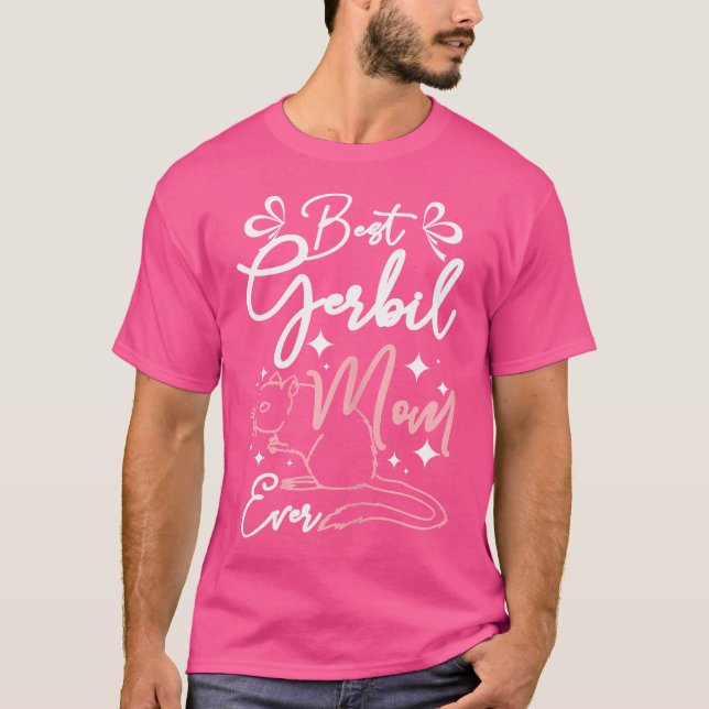 Camiseta Melhor Mãe Gerbil (Frente)