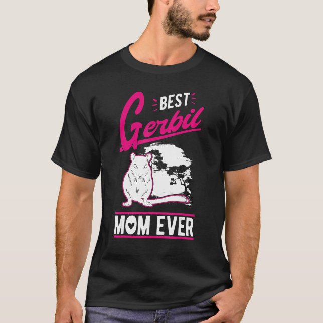Camiseta Melhor Mãe Gerbil (Frente)