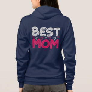 Camiseta "Melhor Mãe Hoodie - Bonita Dia de as mães Dando P